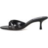 imageSteve Madden Womens Cary Heeled SandalBlack Leather