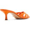 imageSteve Madden Womens Cary Heeled SandalOrange Patent