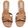 imageSteve Madden Womens Cary Heeled SandalTan Patent