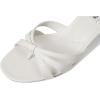 imageSteve Madden Womens Cary Heeled SandalWhite Leather