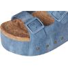 imageSteve Madden Womens Kali Wedge SandalBlue Multi Jelly