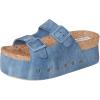 imageSteve Madden Womens Kali Wedge SandalBlue Multi Jelly