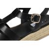 imageSteve Madden Womens Marlin Fisherman SandalBlack Leather