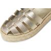 imageSteve Madden Womens Marlin Fisherman SandalGold Leather