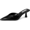 imageSteve Madden Womens Mod MuleBlack Leather