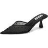 imageSteve Madden Womens Mod MuleBlack Mesh