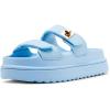 imageSteve Madden Womens Bigschmona Slide SandalBlue Jelly