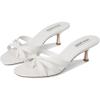 imageSteve Madden Womens Cary Heeled SandalWhite Leather