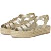imageSteve Madden Womens Marlin Fisherman SandalGold Leather