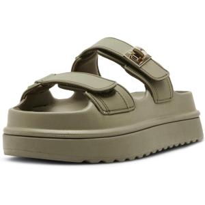 imageSteve Madden Womens Bigschmona Slide SandalOlive Jelly