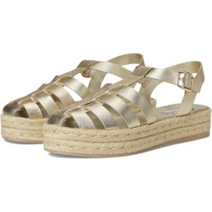 imageSteve Madden Womens Marlin Fisherman SandalGold Leather