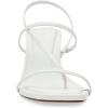 imageSteve Madden Womens Locke Heeled SandalWhite Leather