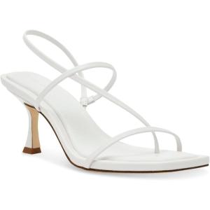 imageSteve Madden Womens Locke Heeled SandalWhite Leather