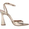 imageSteve Madden Womens Beki Heeled SandalGold Leather