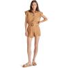 imageSteve Madden womens Amabel RomperCaramel Cafe