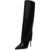 imageSteve Madden Womens Smith Knee High BootBlack Leather