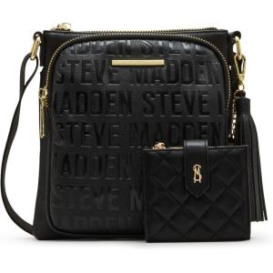imageSteve Madden Glamjem Crossbody and Wallet SetBlack