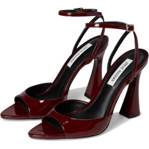 imageSteve Madden Womens Beki Heeled SandalBurgundy Patent