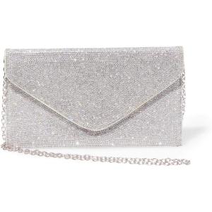 imageSteve Madden Womens Swagger Rhinestone Clutch