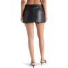 imageSteve Madden Womens Apparel Rodin SkortBlack Leather
