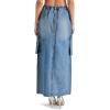 imageSteve Madden Womens Benson SkirtBlue Denim