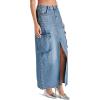 imageSteve Madden Womens Benson SkirtBlue Denim