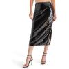imageSteve Madden Womens Dinah Midi SkirtBlack