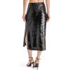 imageSteve Madden Womens Dinah Midi SkirtBlack