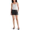 imageSteve Madden Womens Apparel Rodin SkortBlack Leather