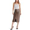 imageSteve Madden Womens Hayes Midi SkirtDark Espresso