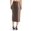 imageSteve Madden Womens Hayes Midi SkirtDark Espresso
