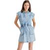imageSteve Madden Womens Robbie DressMineral Blue