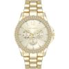 imageSteve Madden Womens Genuine Crystal Accented Bracelet WatchChampagneGold