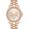 imageSteve Madden Womens Genuine Crystal Accented Bracelet WatchRose Gold
