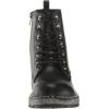 imageSteve Madden Girls Wordle Combat BootBlack