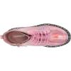 imageSteve Madden Girls Wordle Combat BootPink Metallic