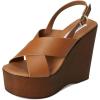 imageSteve Madden Womens Galaxy PumpCognac Leather