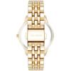 imageSteve Madden Womens Genuine Crystal Accented Bracelet WatchBlackGold
