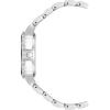 imageSteve Madden Womens Genuine Crystal Accented Bracelet WatchBlackSilver