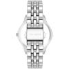 imageSteve Madden Womens Genuine Crystal Accented Bracelet WatchBlackSilver