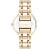 imageSteve Madden Womens Genuine Crystal Accented Bracelet WatchGoldBlack