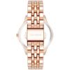 imageSteve Madden Womens Genuine Crystal Accented Bracelet WatchGreenGold