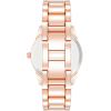 imageSteve Madden Womens Genuine Crystal Accented Bracelet WatchHot PinkRose Gold