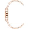 imageSteve Madden Womens Genuine Crystal Accented Bracelet WatchNavy BlueRose Gold