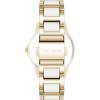 imageSteve Madden Womens Genuine Crystal Accented Bracelet WatchWhiteGold