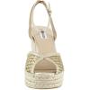 imageSteve Madden Womens Sydnee Heeled SandalGold Raffia