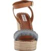imageSteve Madden Womens Undone Wedge SandalDenim Multi
