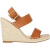 imageSteve Madden Womens Uri Wedge SandalCognac Leather