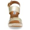 imageSteve Madden Womens Uri Wedge SandalGold Leather