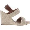 imageSteve Madden Womens Uri Wedge SandalNatural Raffia